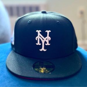 Hat Club Excl. New Era 59Fifty New York Mets Subway Series Patch Hat - 7 5/8